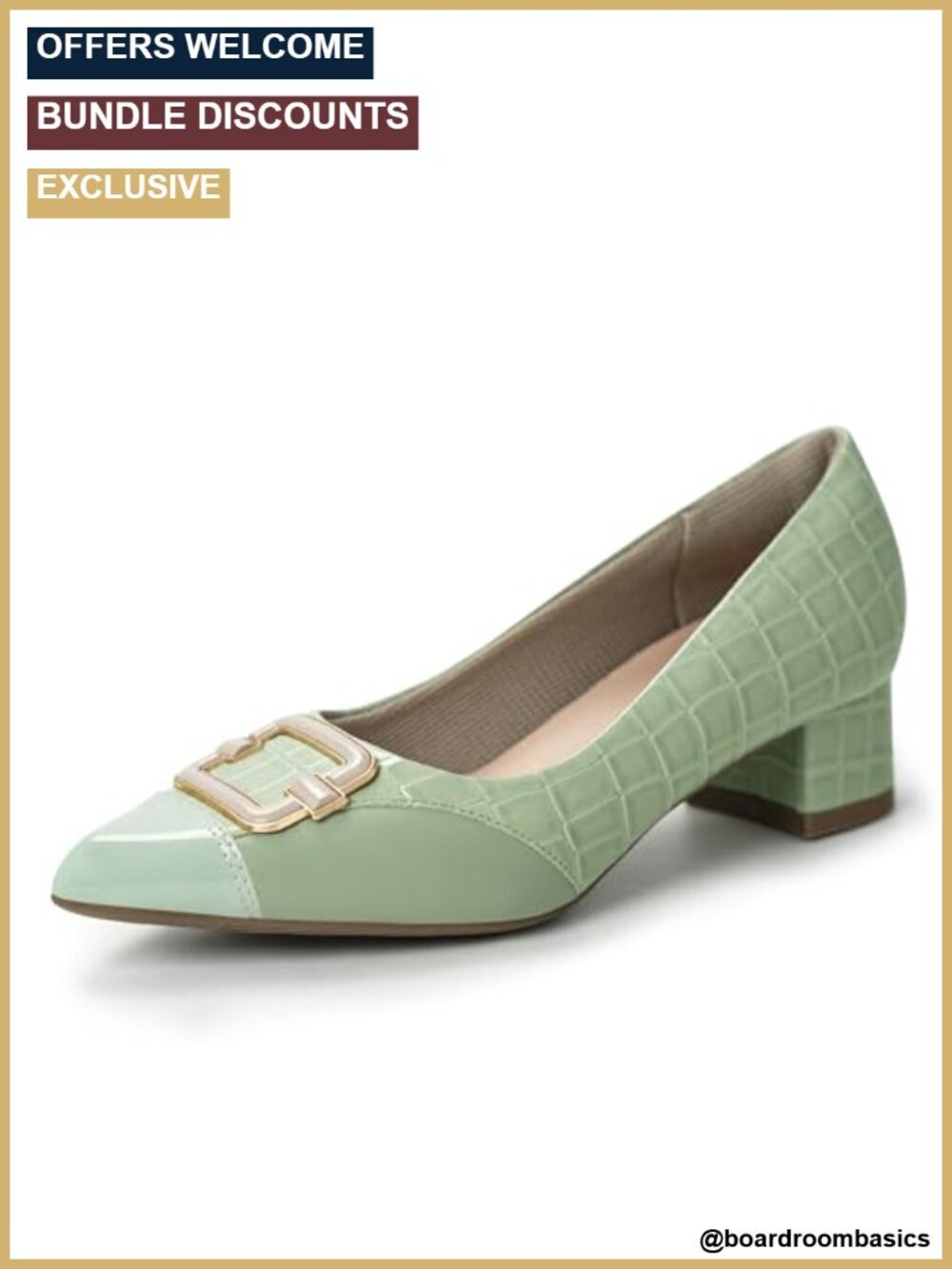 Bunion Relief Dress Loafers Orthopedic Low Heel Pumps Faux Leather